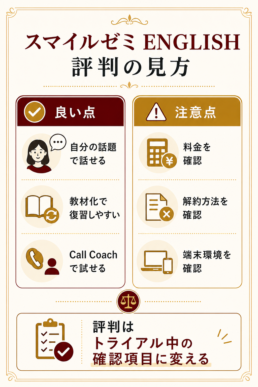 スマイルゼミ ENGLISH 評判の良い点と注意点