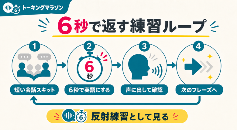 トーキングマラソンが向いている人を整理する図解