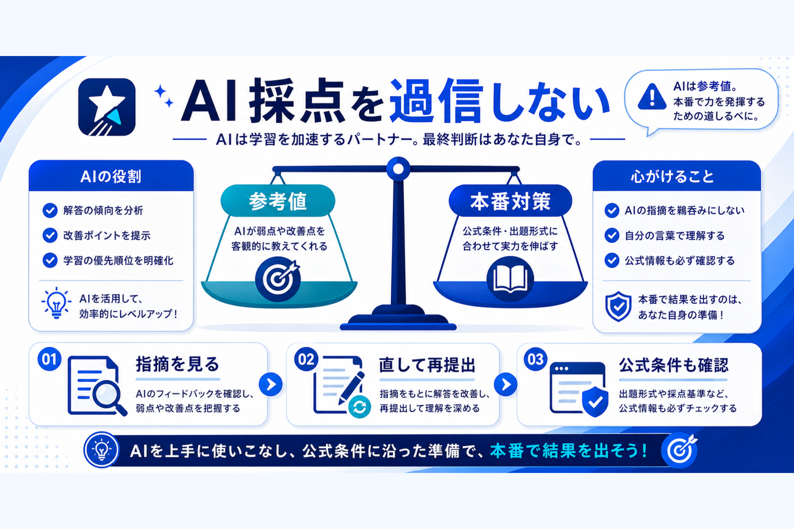 AI採点を過信しない見方