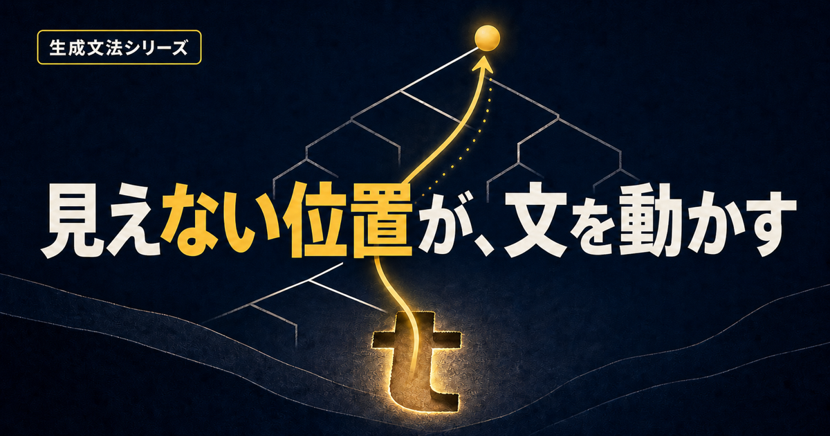 生成文法の痕跡をwh移動とコピー理論で表したサムネイル
